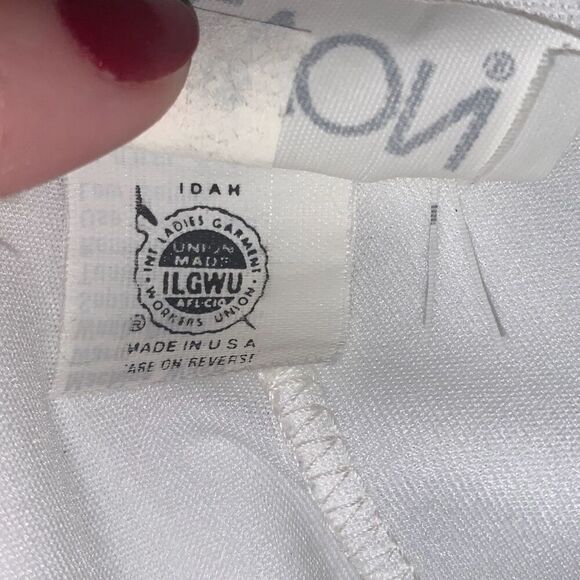 Vintage 70’s ILGWU Devon Retro Side Striped Skort Size 18 - Picture 12 of 15